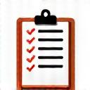 Icono de checklist de transformación