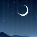 Icono de luna creciente para Rutina Nocturna